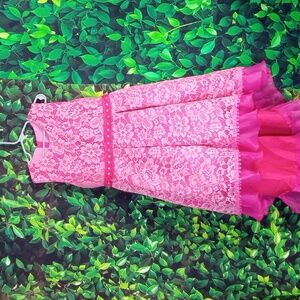 🛝 Kids Pink Princess Dress